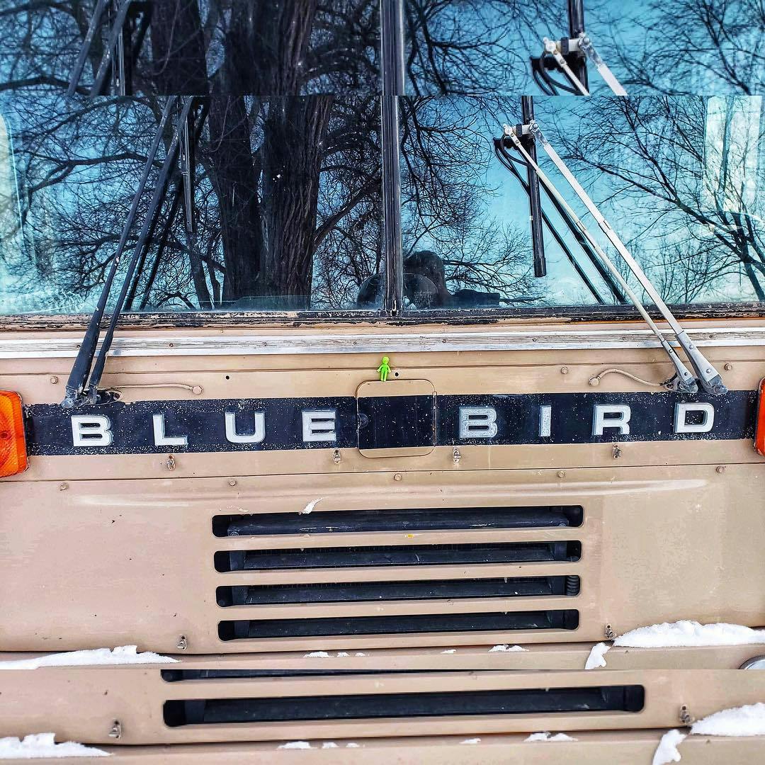 Blue Bird Party Bus