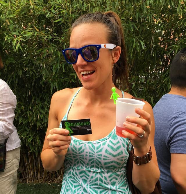 Kelly at Beta Nightclub patio [2016]