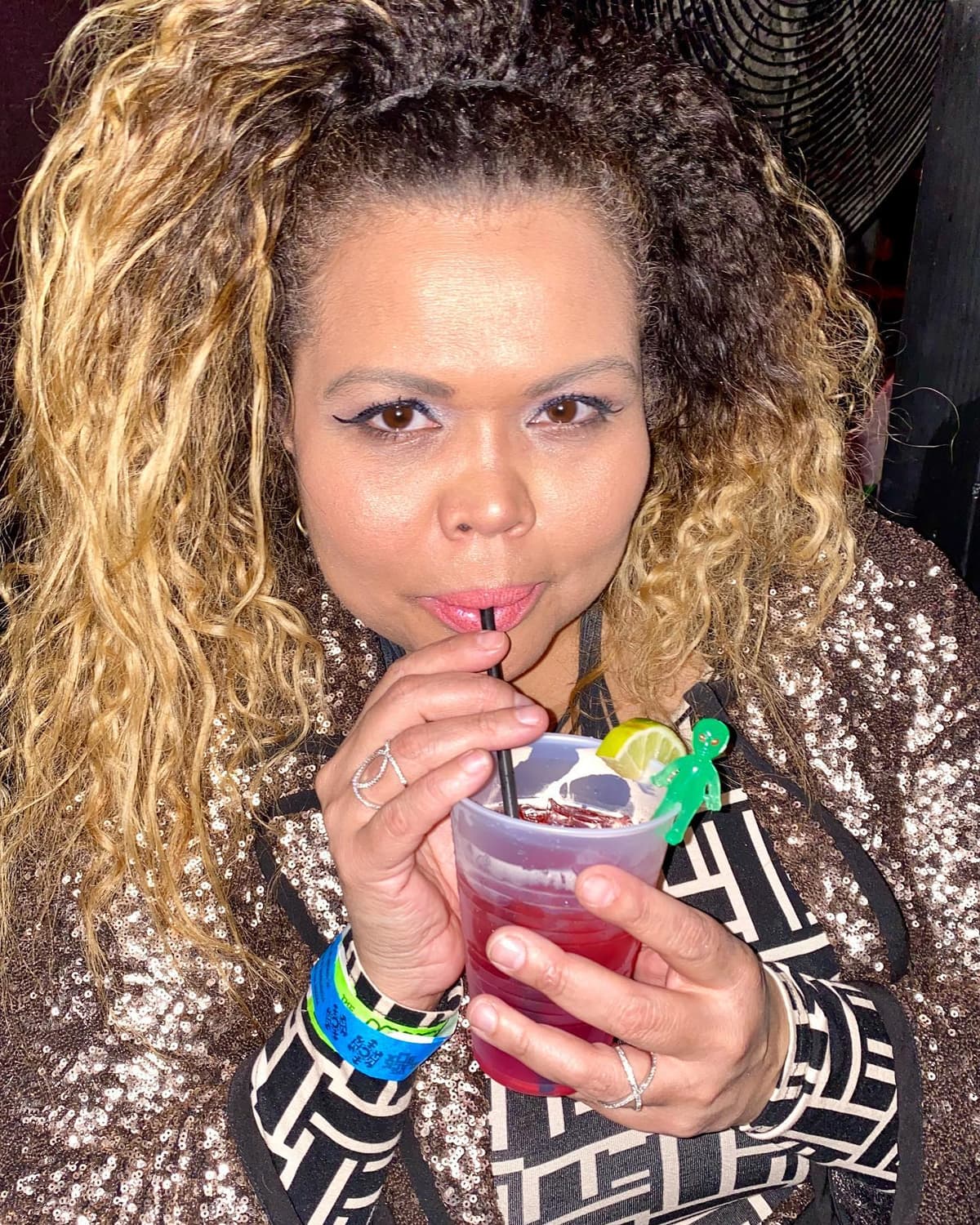 Angie at Below Radar at The Black Box with Mike Servito & Paul Fleetwood - Image 1