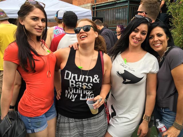 Beta Nightclub patio during Afterhours Anonymous presents Max Cooper [2016]